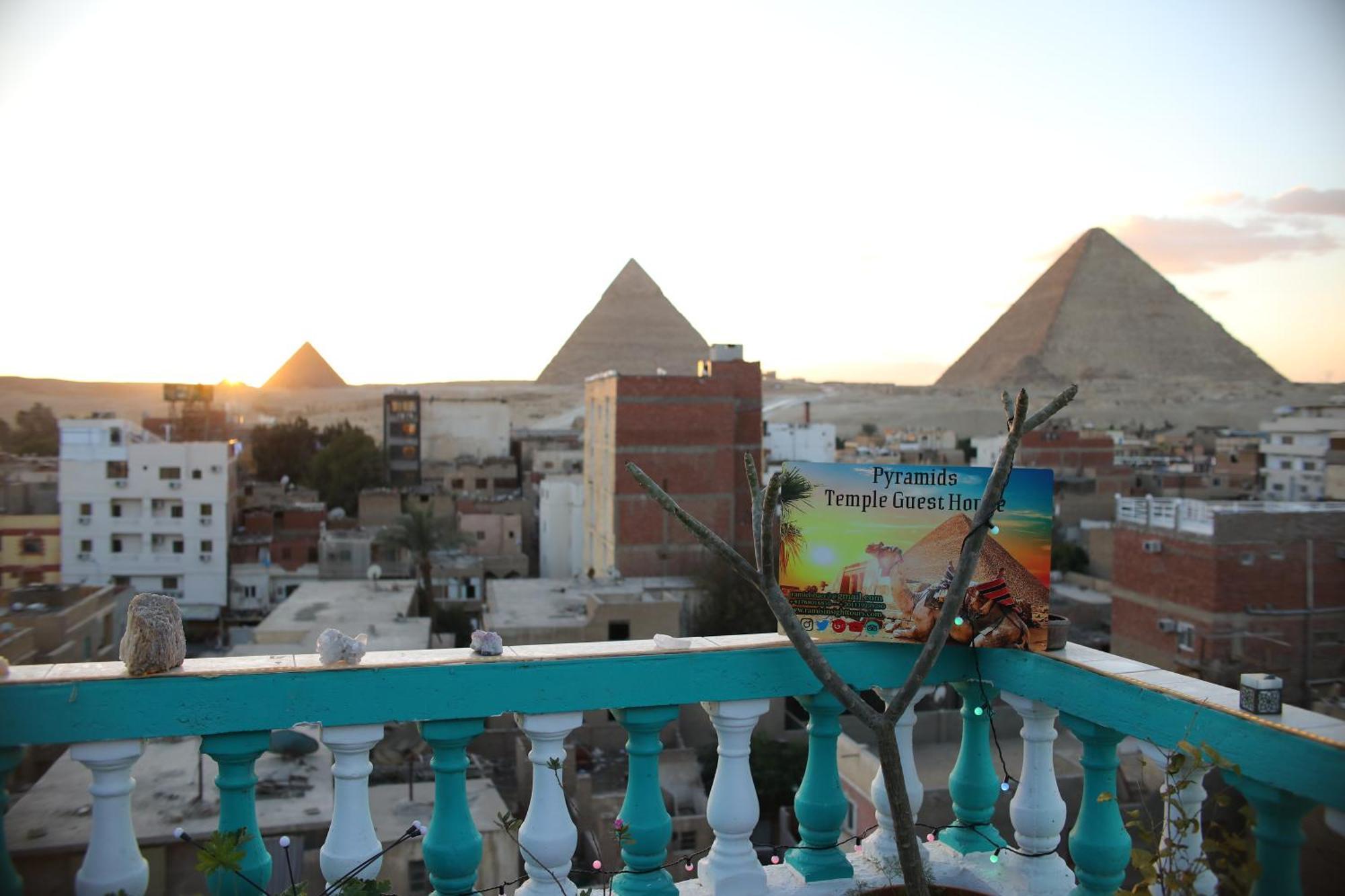 Pyramids Temple Guest House Kafret el-Gabal Exterior foto