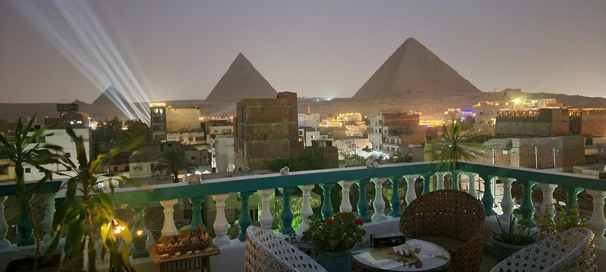 Pyramids Temple Guest House Kafret el-Gabal Exterior foto